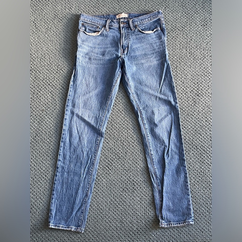 Madewell Slim Jeans, Maxdale Wash W 31 L 32 Used